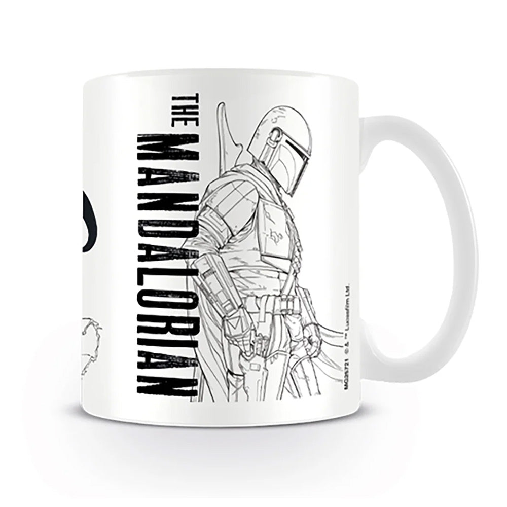 STAR WARS - The Mandalorian Line Art